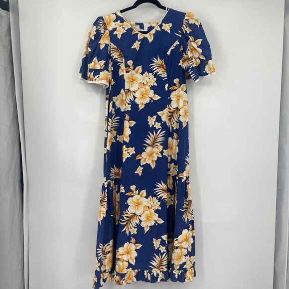 Ho Aloha Made in Hawaii Vintage Sz M - Picture 1 of 8